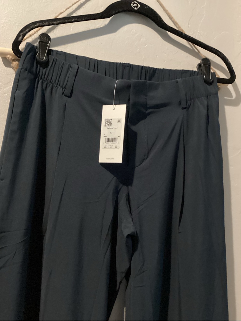 Vuori Villa Wide leg Trouser- Ink - Picture 6 of 6